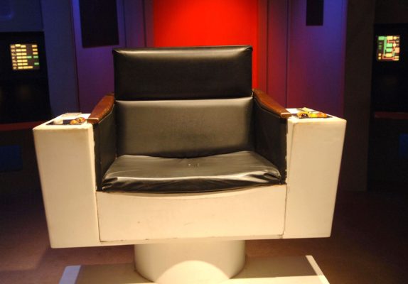 Captain's chair from Star Trek