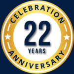 22 Years Anniversary logo